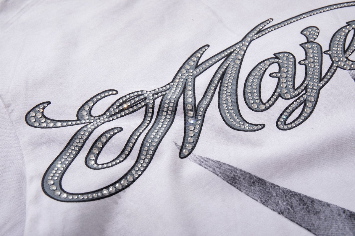 MAJESTIK Tour-Style Back Print T-Shirt ¡ª detail