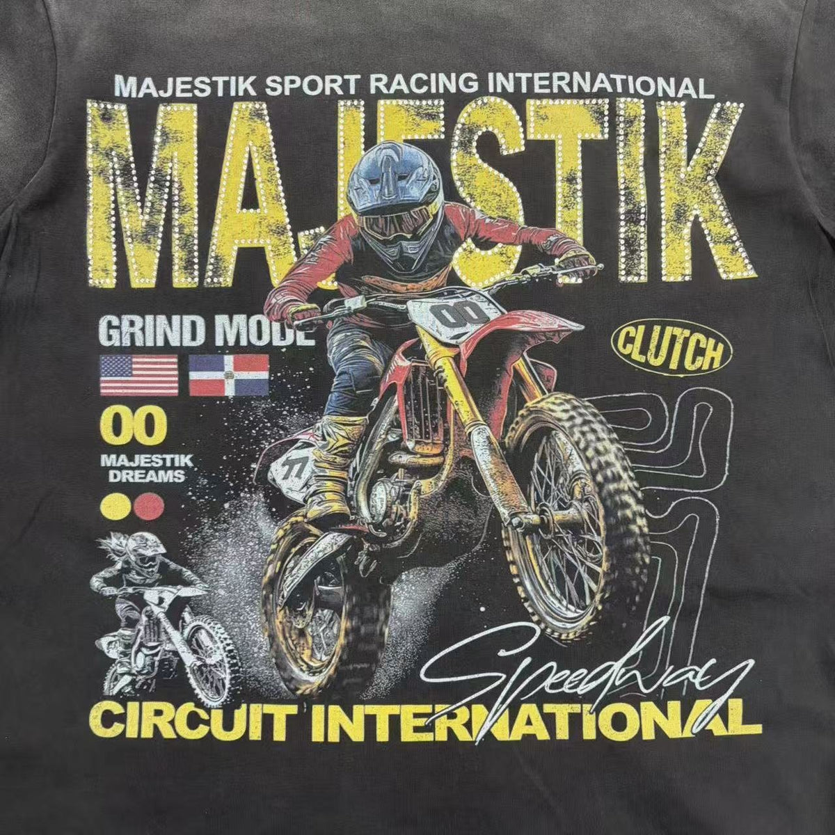 MAJESTIK Motocross Graphic T-Shirt ¡ª detail