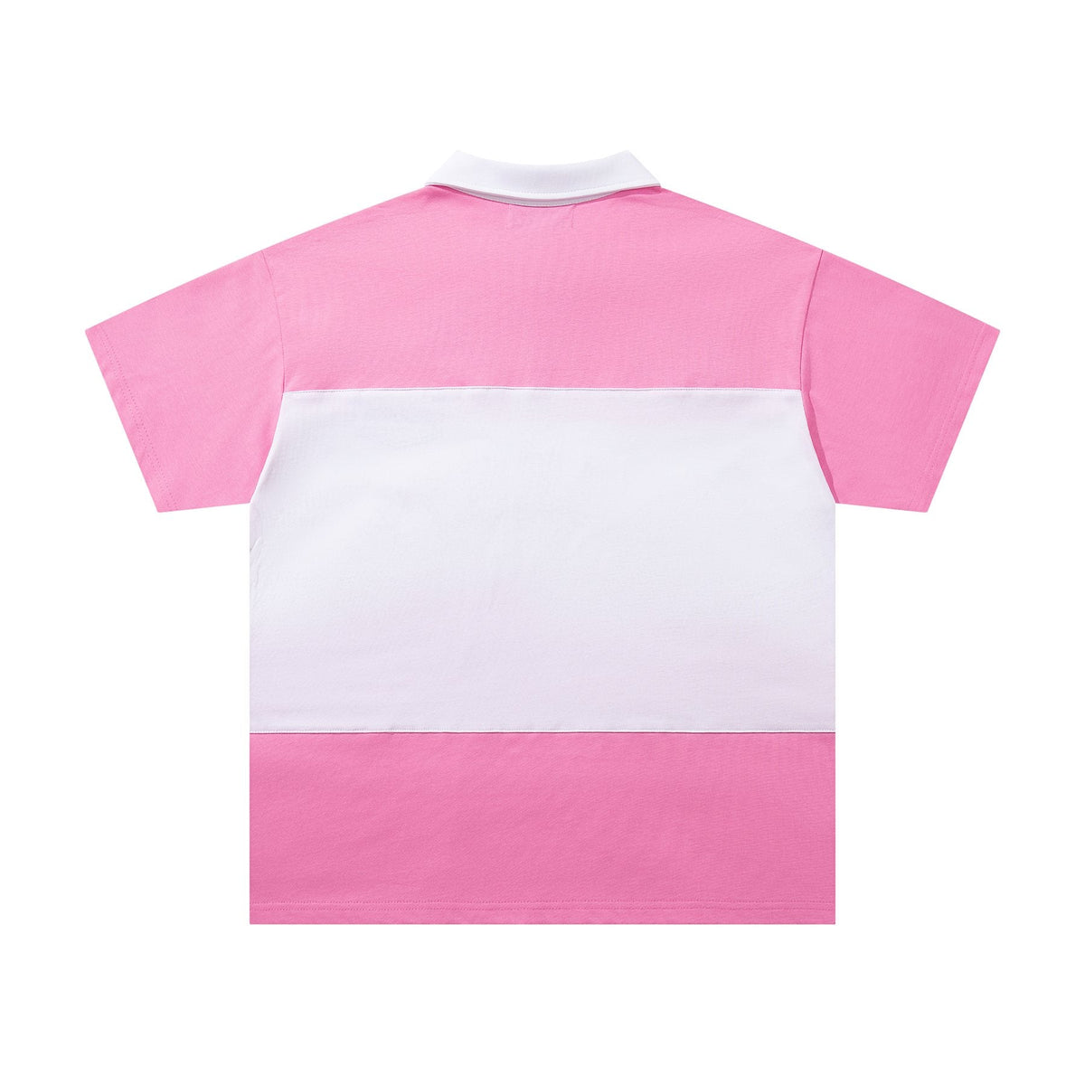 MAJESTIK XX Sports Graphic Zip Polo Shirt ¡ª back